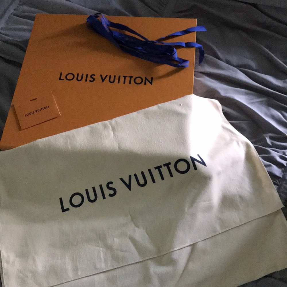 Louis Vuitton box and dust bag